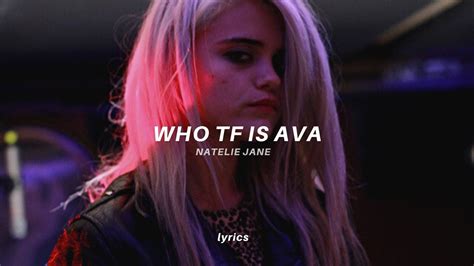 who tf is ava lyrics